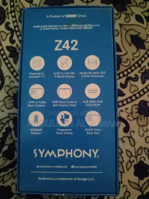 Symphony Z42 32 GB Green