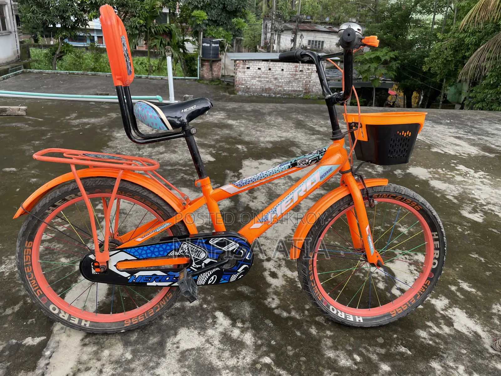 Hero Rome Bicycle (Kids Cycle With Support Seat Basket)