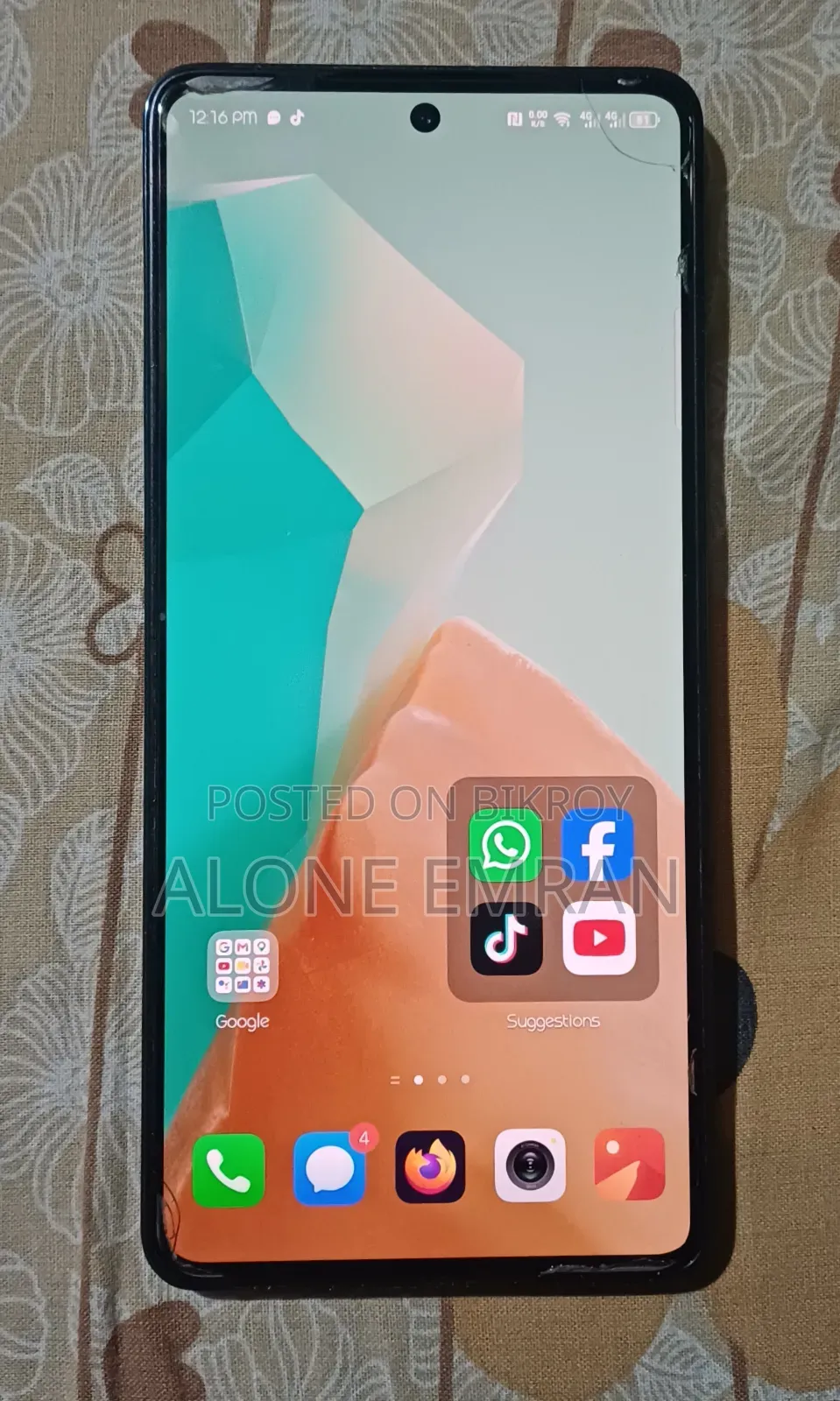 Tecno Camon 20 256 GB Purple