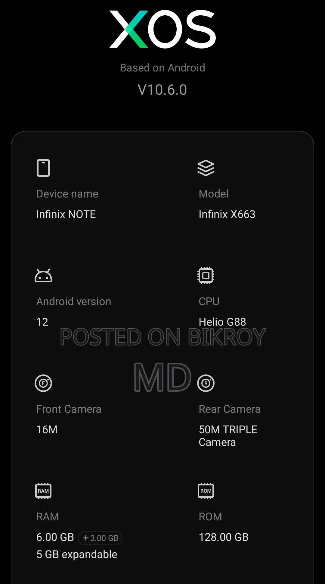 Infinix Note 12 Pro 256 GB Blue