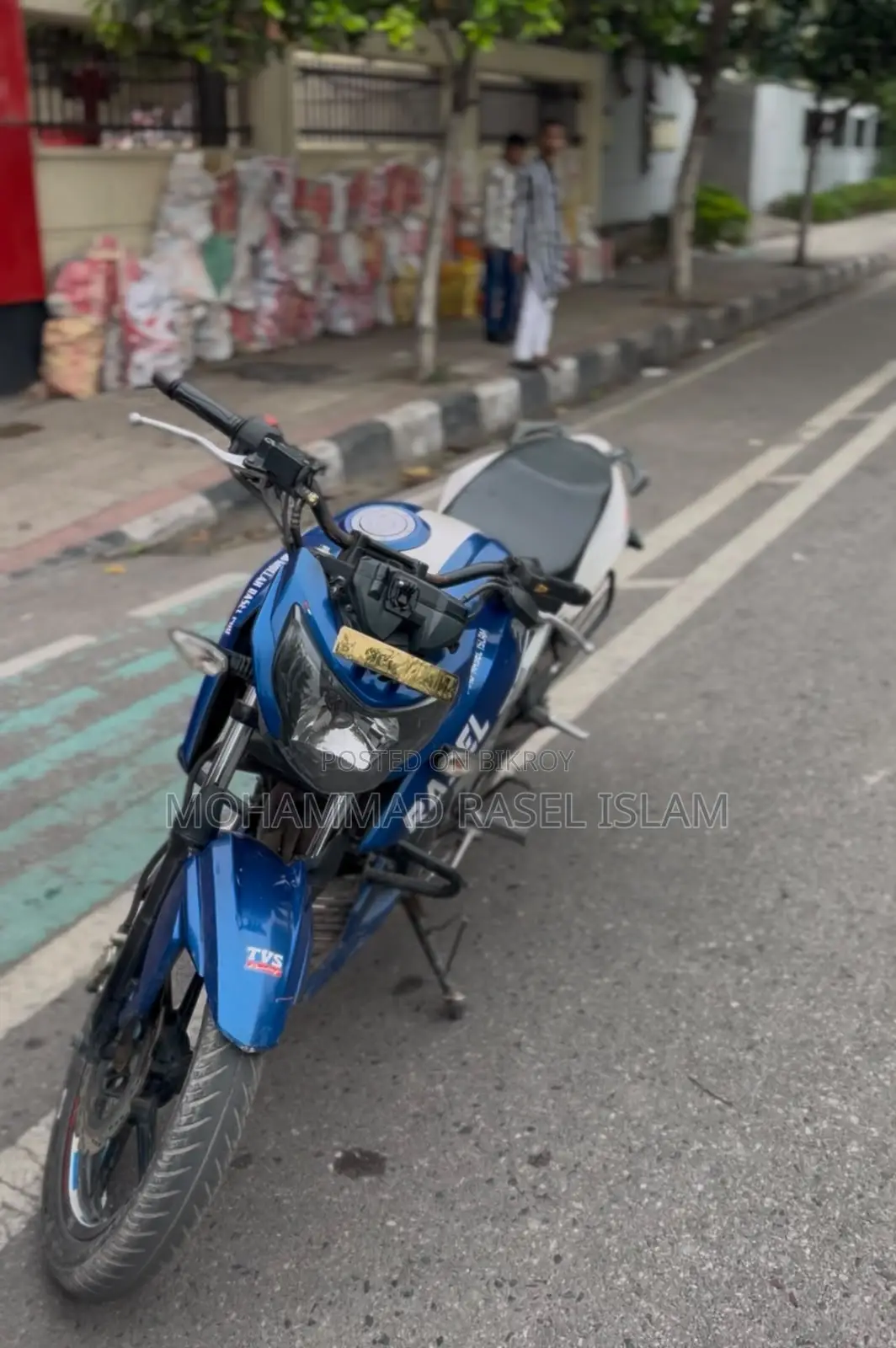 TVS Apache RTR 160 4V 2020 Blue