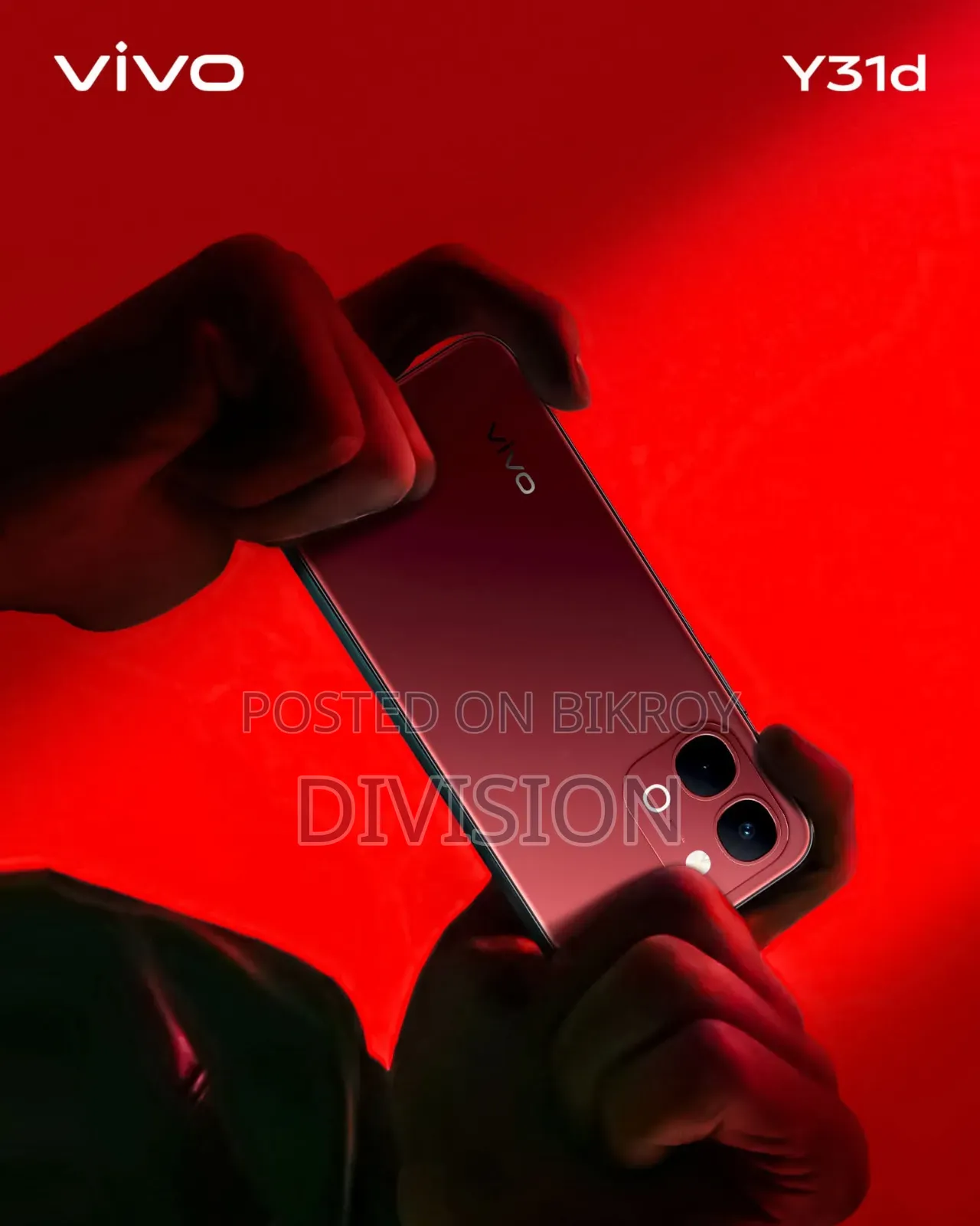 Vivo Y31d 256 GB Red