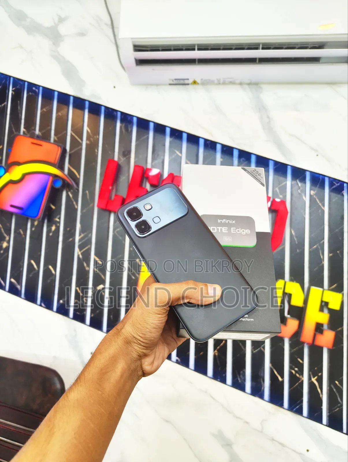Infinix Note Edge 256 GB Black
