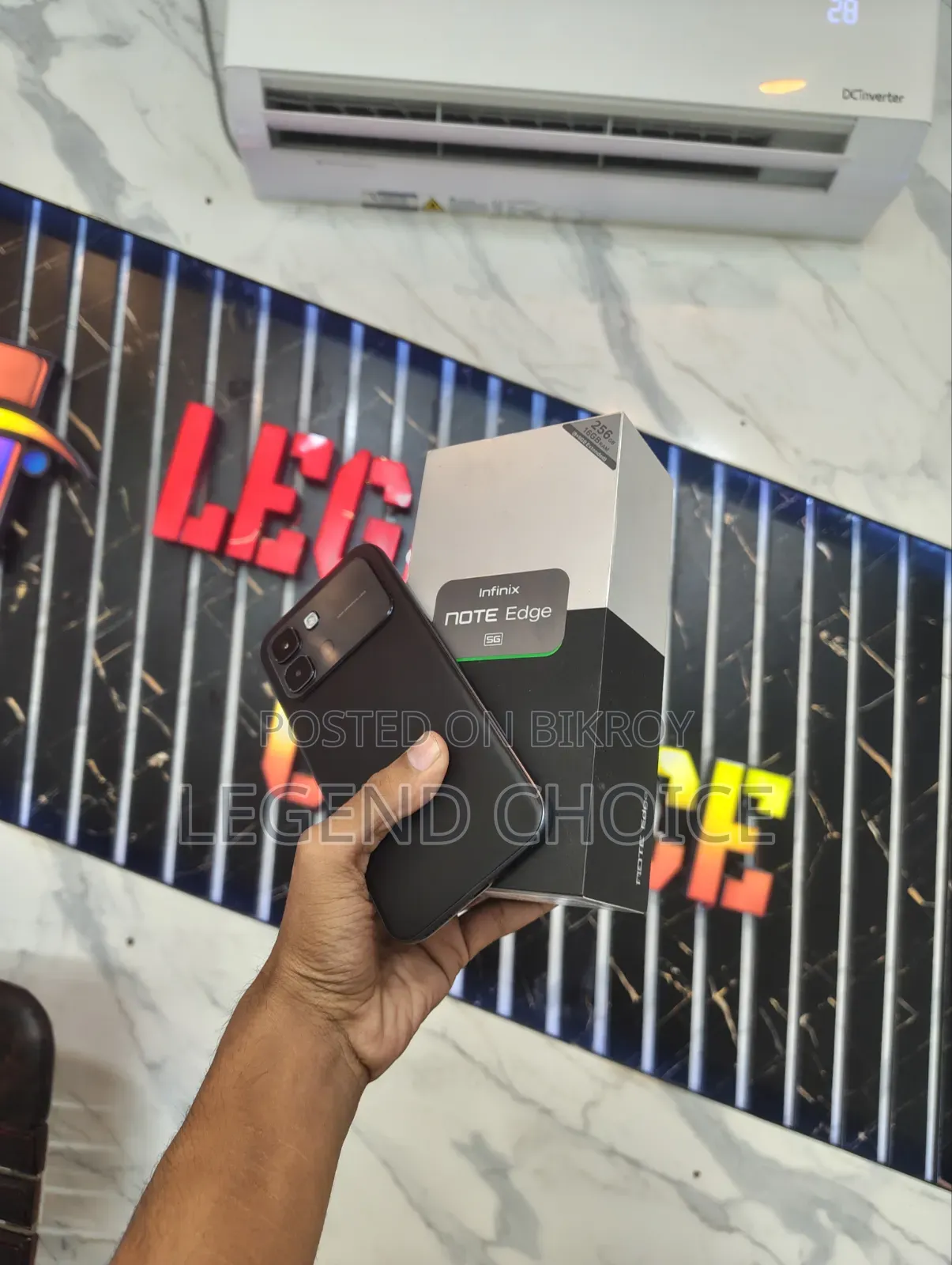 Infinix Note Edge 256 GB Black