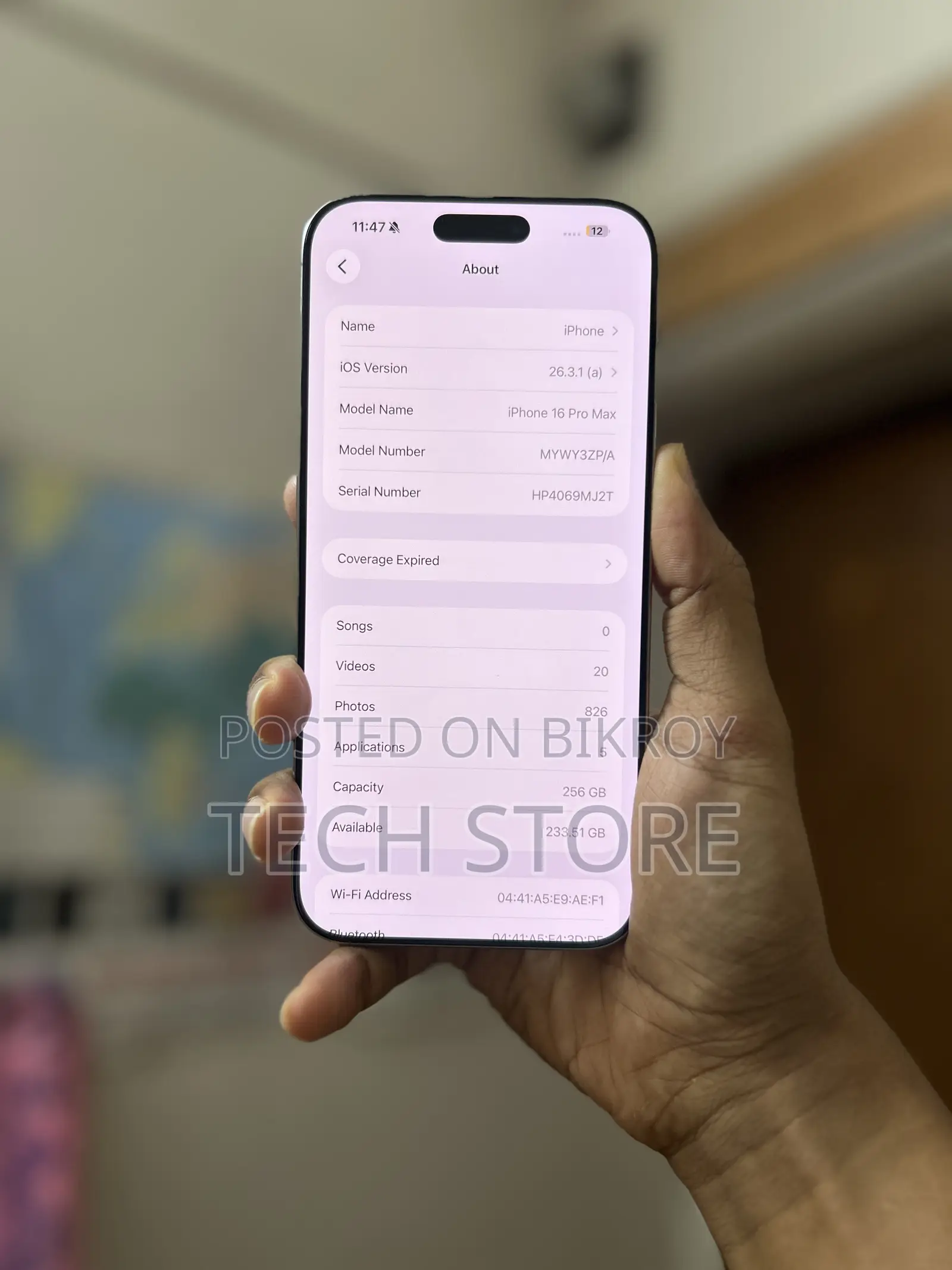 Apple iPhone 16 Pro Max 256 GB Gray