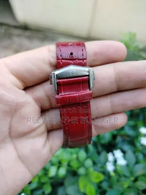 Omega Constellation Automatic Premium Watch (Maroon Dial)