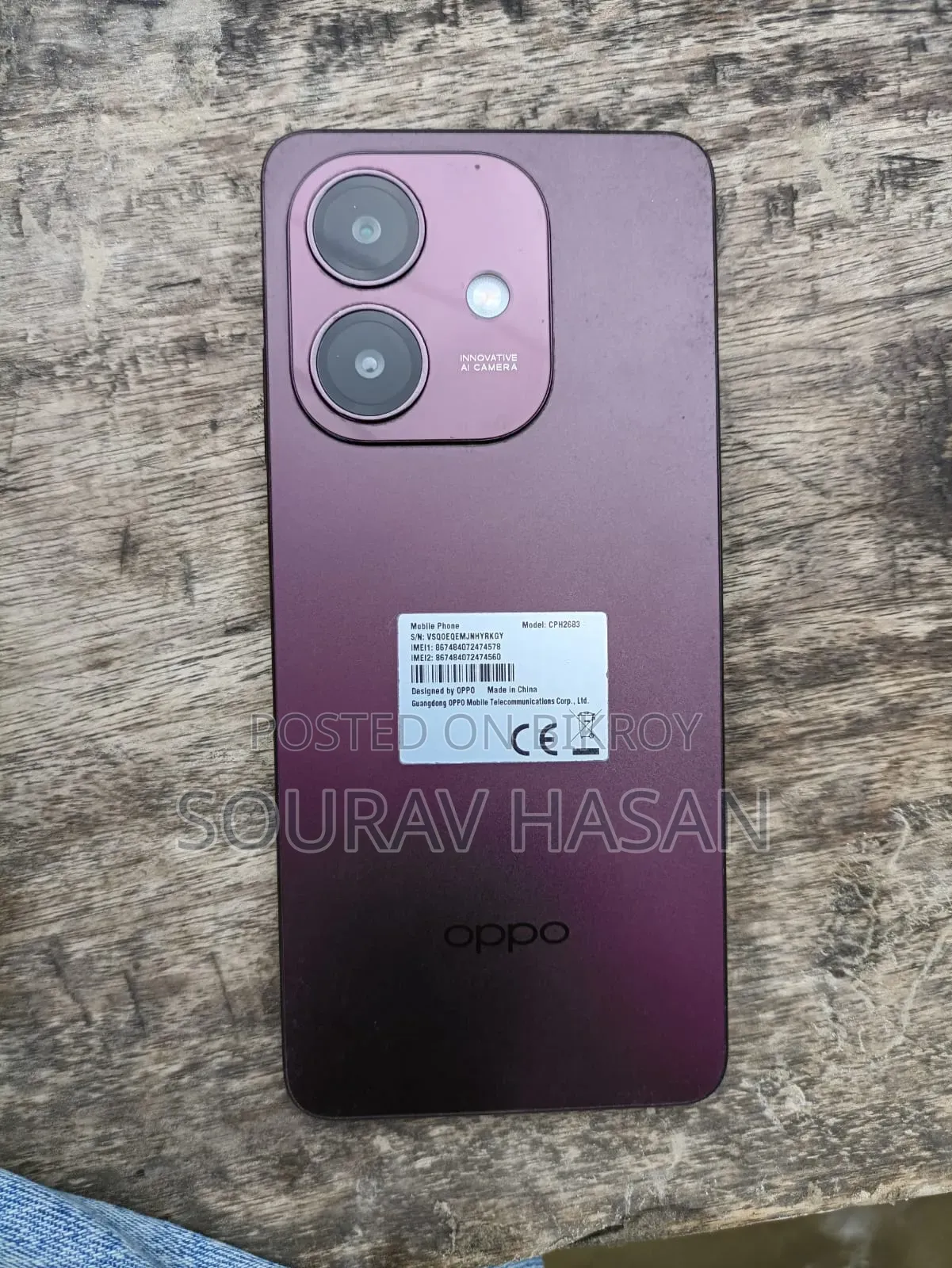 Oppo A79 5G 128 GB Pink