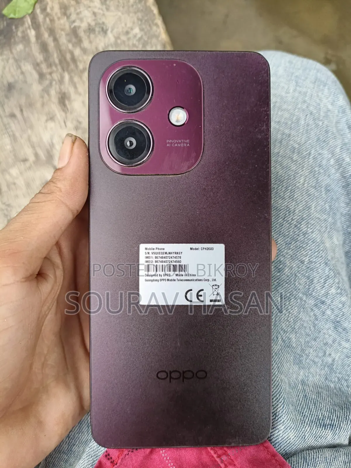 Oppo A79 5G 128 GB Pink