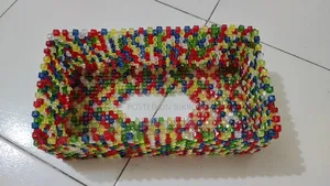 Crystal Bead Tissue Box