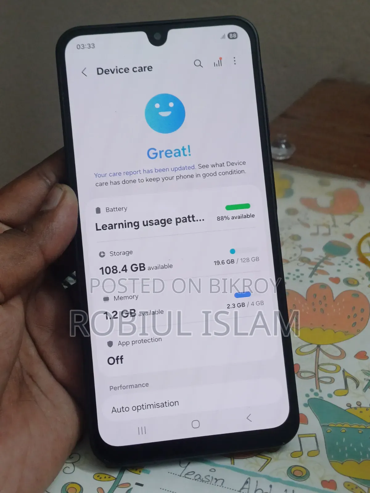 Samsung Galaxy A16 128 GB Gray