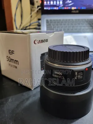 ক্যানন ইএফ ৫০মিমি এফ১.৮ বক্স এবং রিসিট সহ