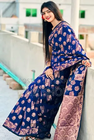 Handloom Jamdani Saree 12 Haat Saree