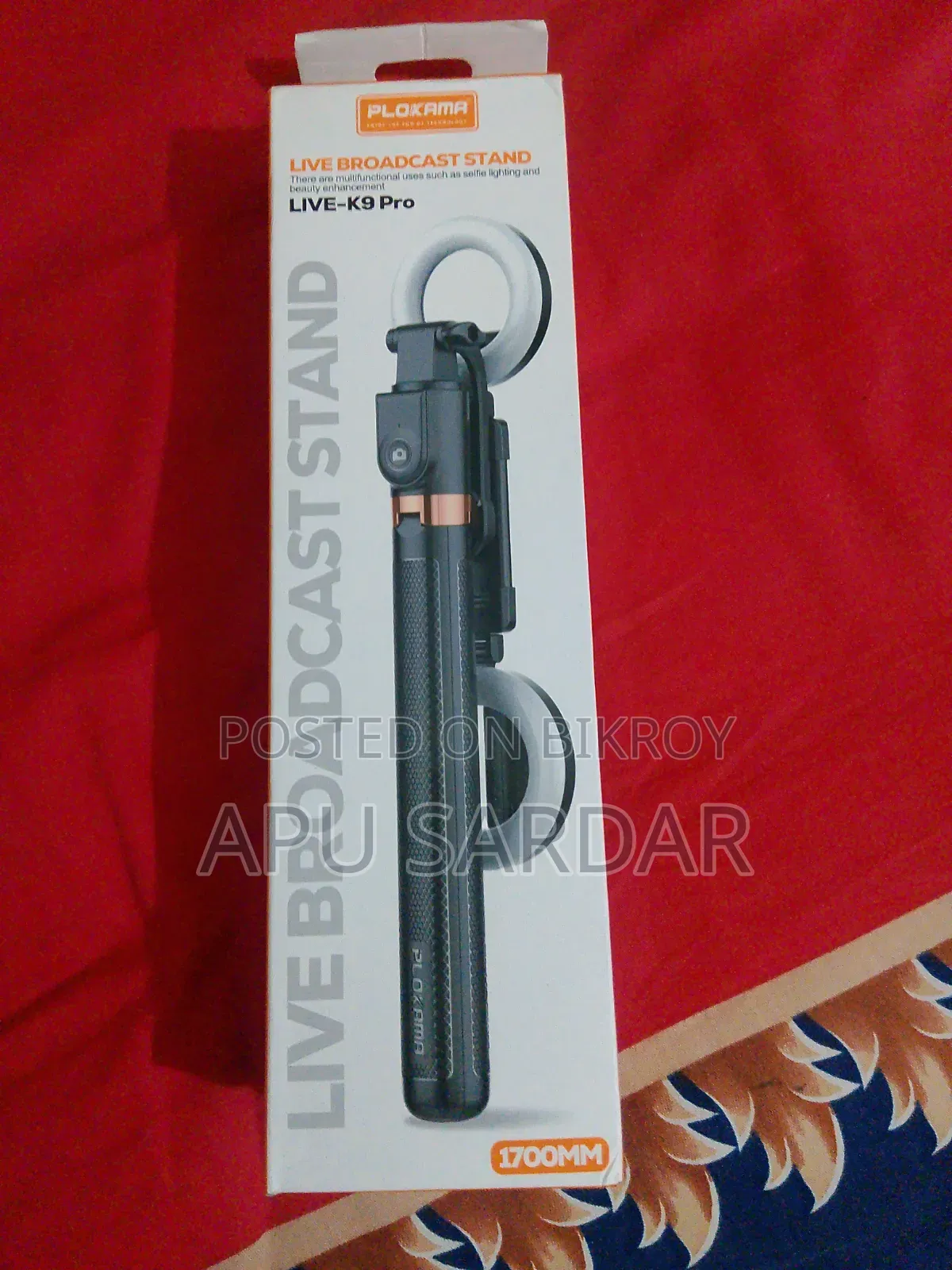 Live- Pro + 2vmini Ring Light