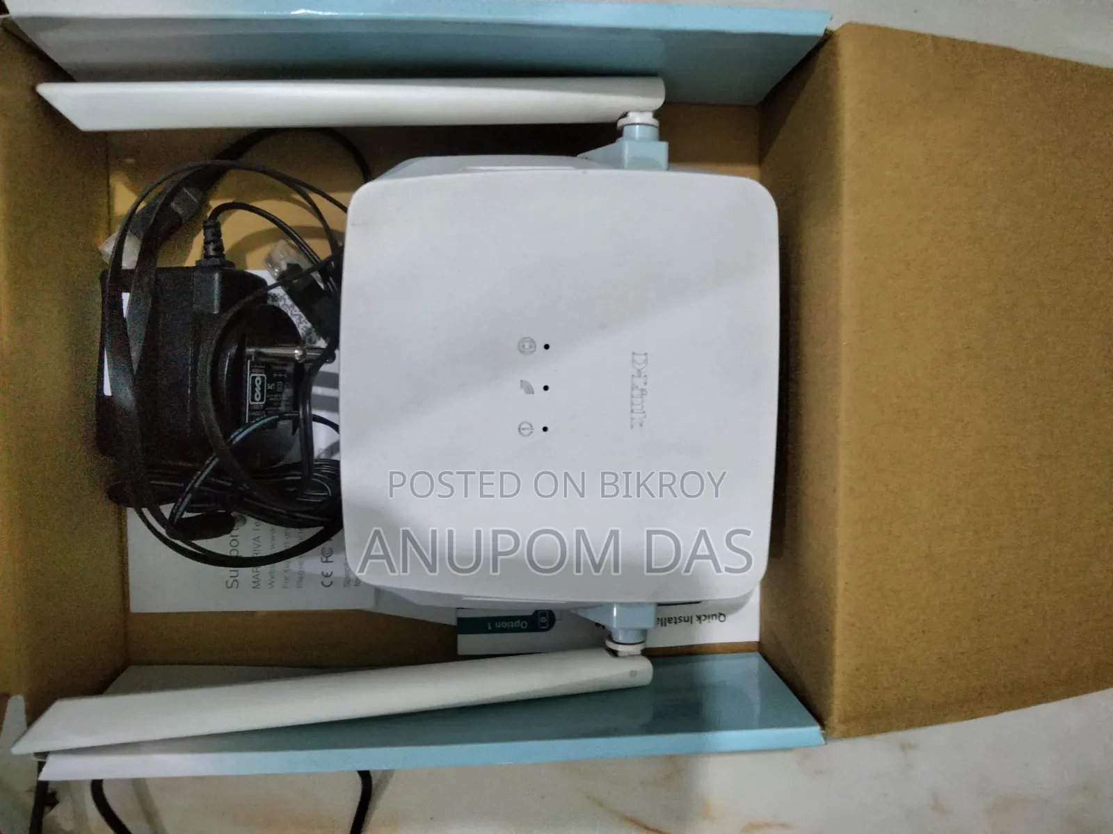 D Link N300 Smart Router With Solitine Mini Ups