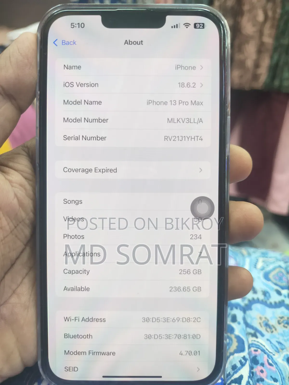 Apple iPhone 13 Pro Max 256 GB Blue