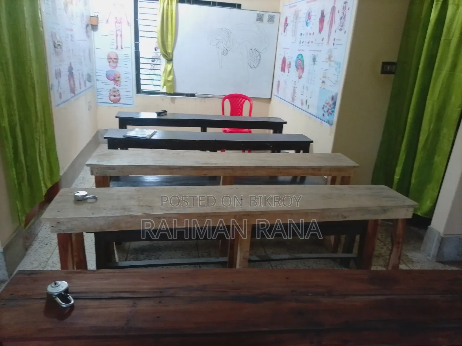 Chair, Table, Board, Bench
