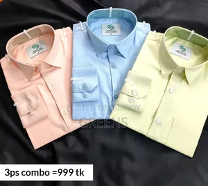 Premium Formal Shirt Combo = 999৳