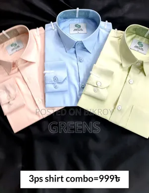 Premium Formal Shirt Combo = 999৳