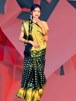 মনোমুগ্ধকর ডিজাইনের Soft Silk Katan Sharee