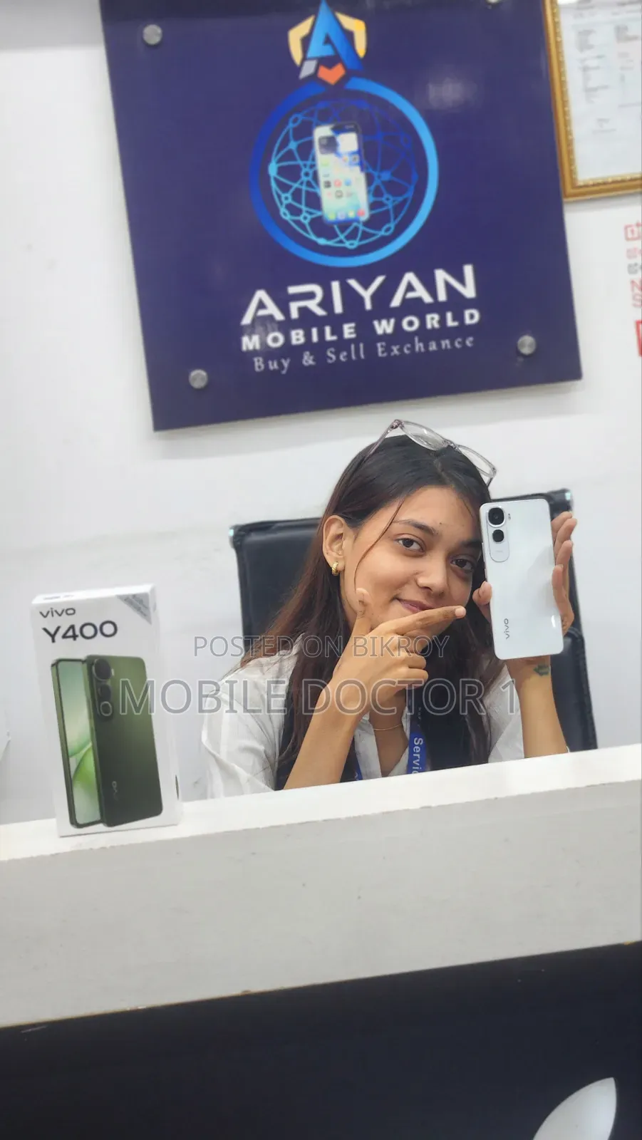 Vivo Y400 256 GB White