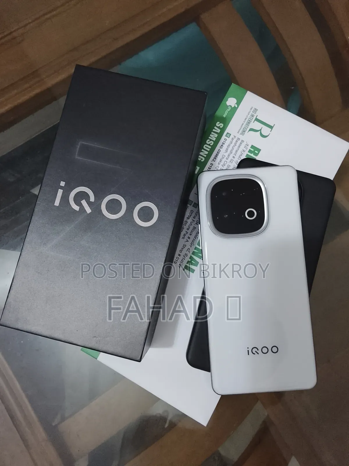 iQOO Z10 256 GB White