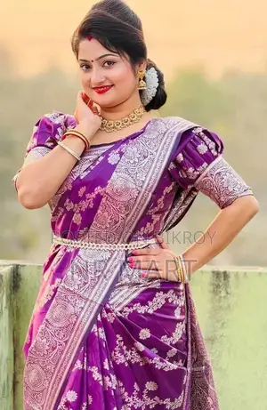 Soft Silk Indian Inspired Banarasi Katan Saree