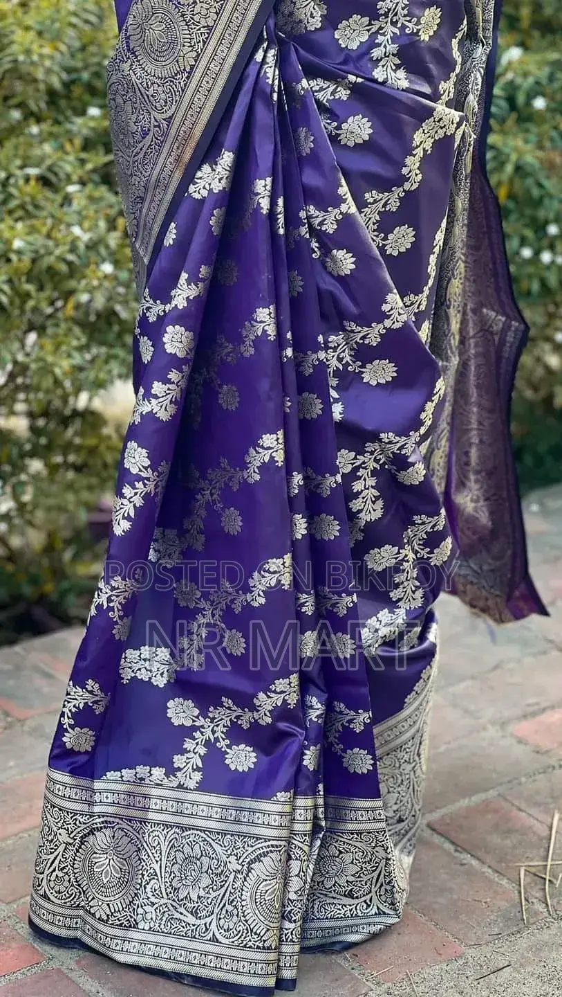 Soft Silk Indian Inspired Banarasi Katan Saree