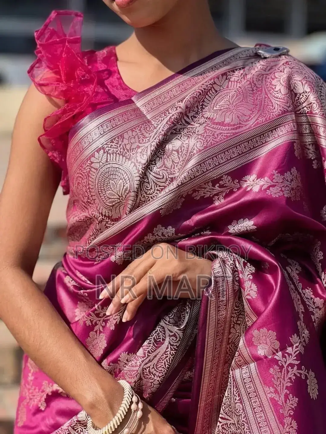 Soft Silk Indian Inspired Banarasi Katan Saree