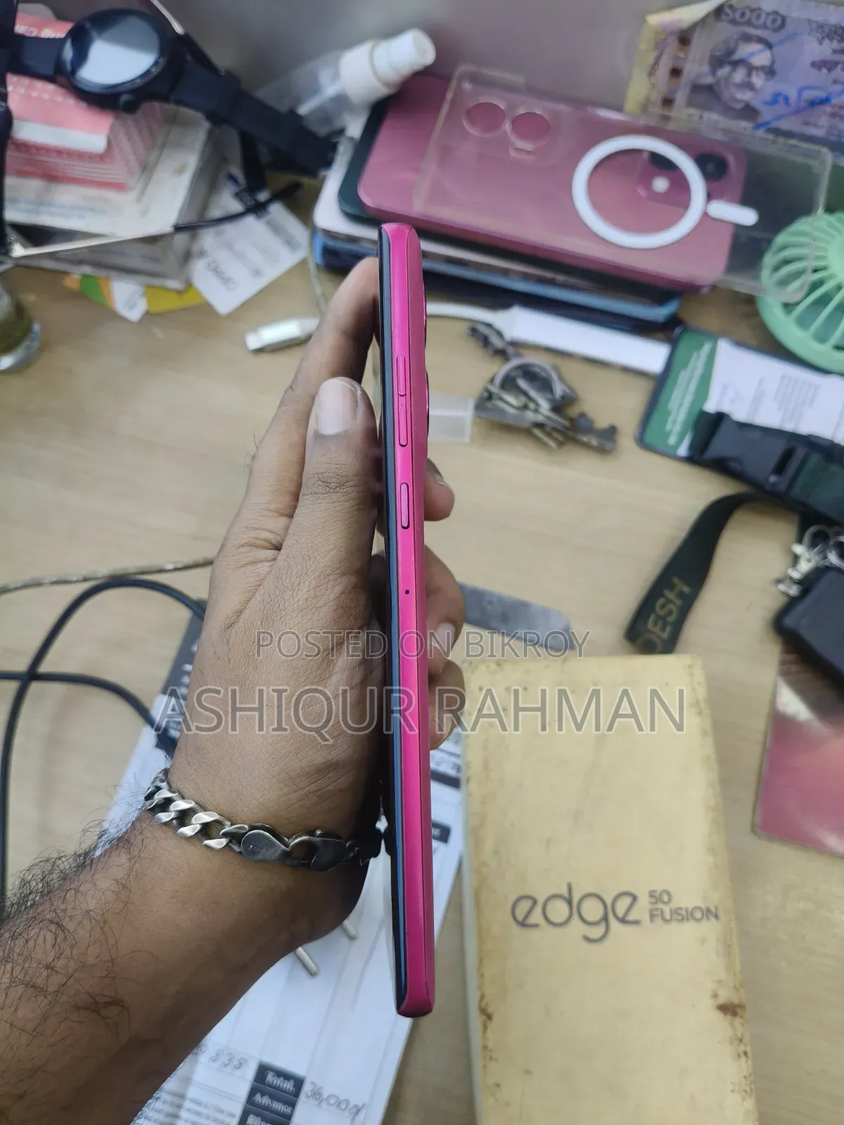 Motorola Edge 50 Fusion 256 GB Pink