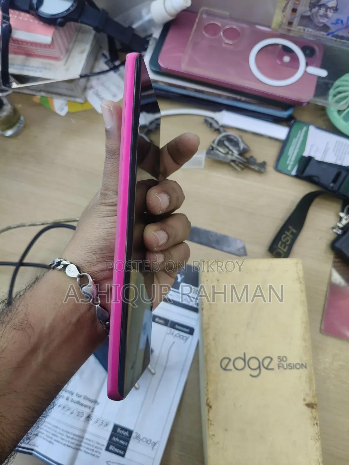 Motorola Edge 50 Fusion 256 GB Pink