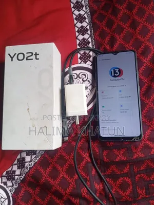 Vivo Y02t 64 GB Black