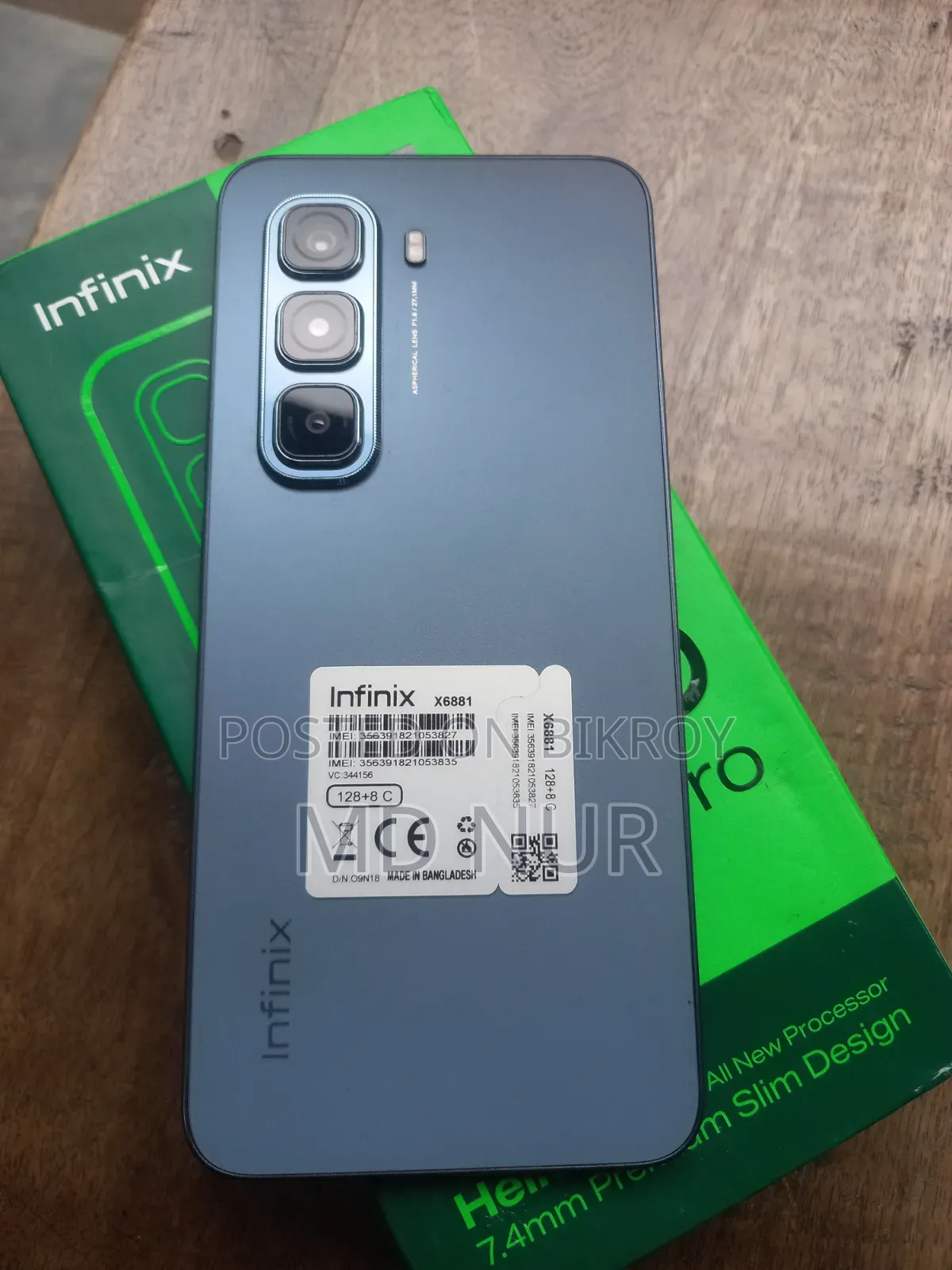Infinix Hot 50 Pro 256 GB Black