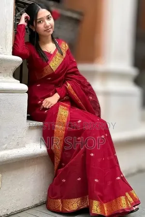 Half Silk Plus Pair Saree