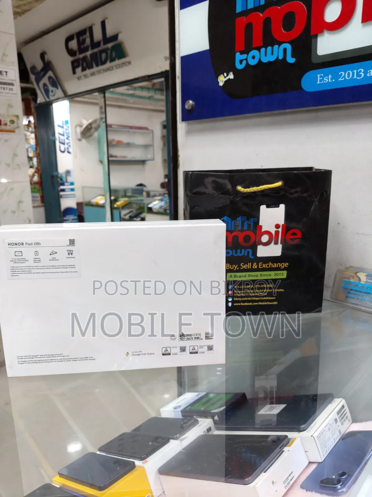 নতুন অনার প্যাড এক্স ৮ ১২৮ জিবি ধূসর
