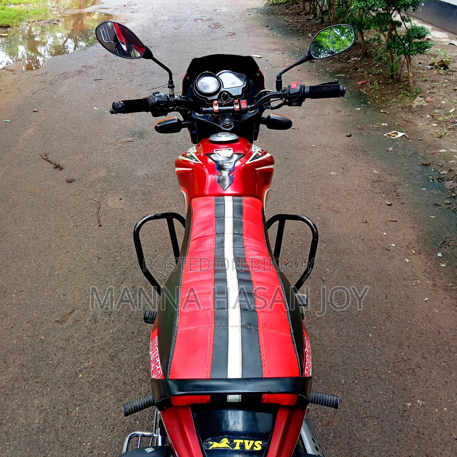 TVS Metro 2016 Red