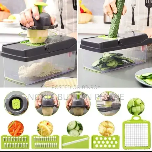 14-in-1 Multi-functional Vegetable Chopper Slicer
