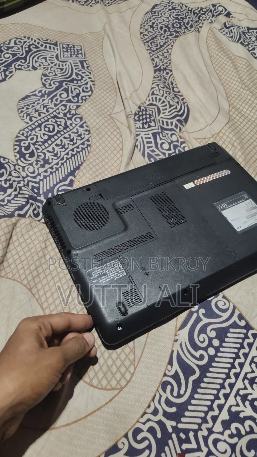 Laptop Toshiba Satellite C665 4GB Intel Core 2 Duo SSD 128GB