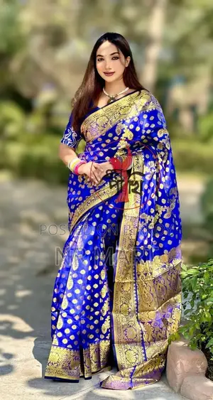 অরিজিনাল সিরাজগঞ্জের সিল্ক কাতান শাড়ি ১২ হাত