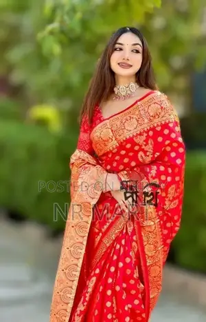 অরিজিনাল সিরাজগঞ্জের সিল্ক কাতান শাড়ি ১২ হাত