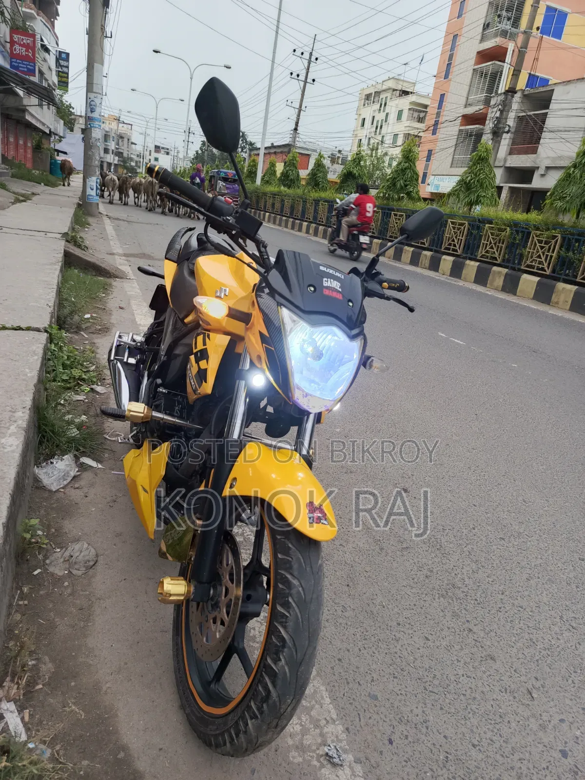 Suzuki Gixxer Monotone 2025 Yellow