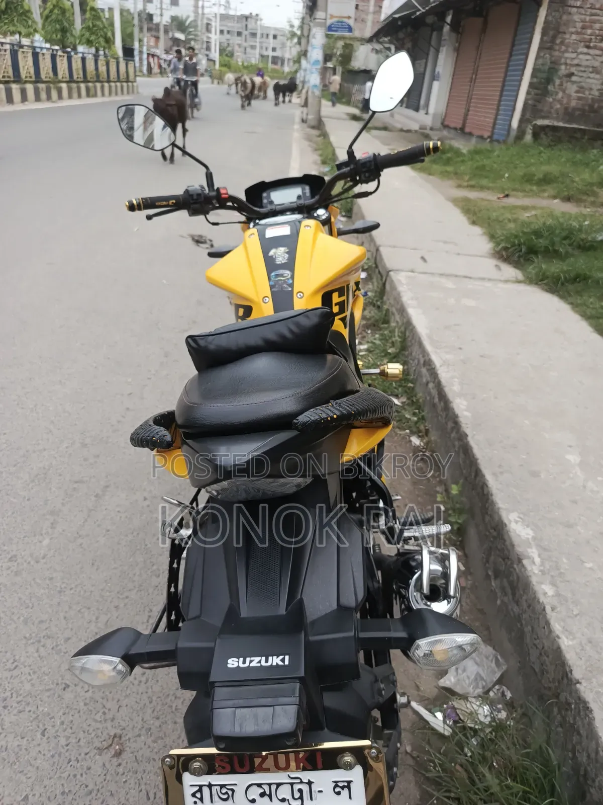 Suzuki Gixxer Monotone 2025 Yellow