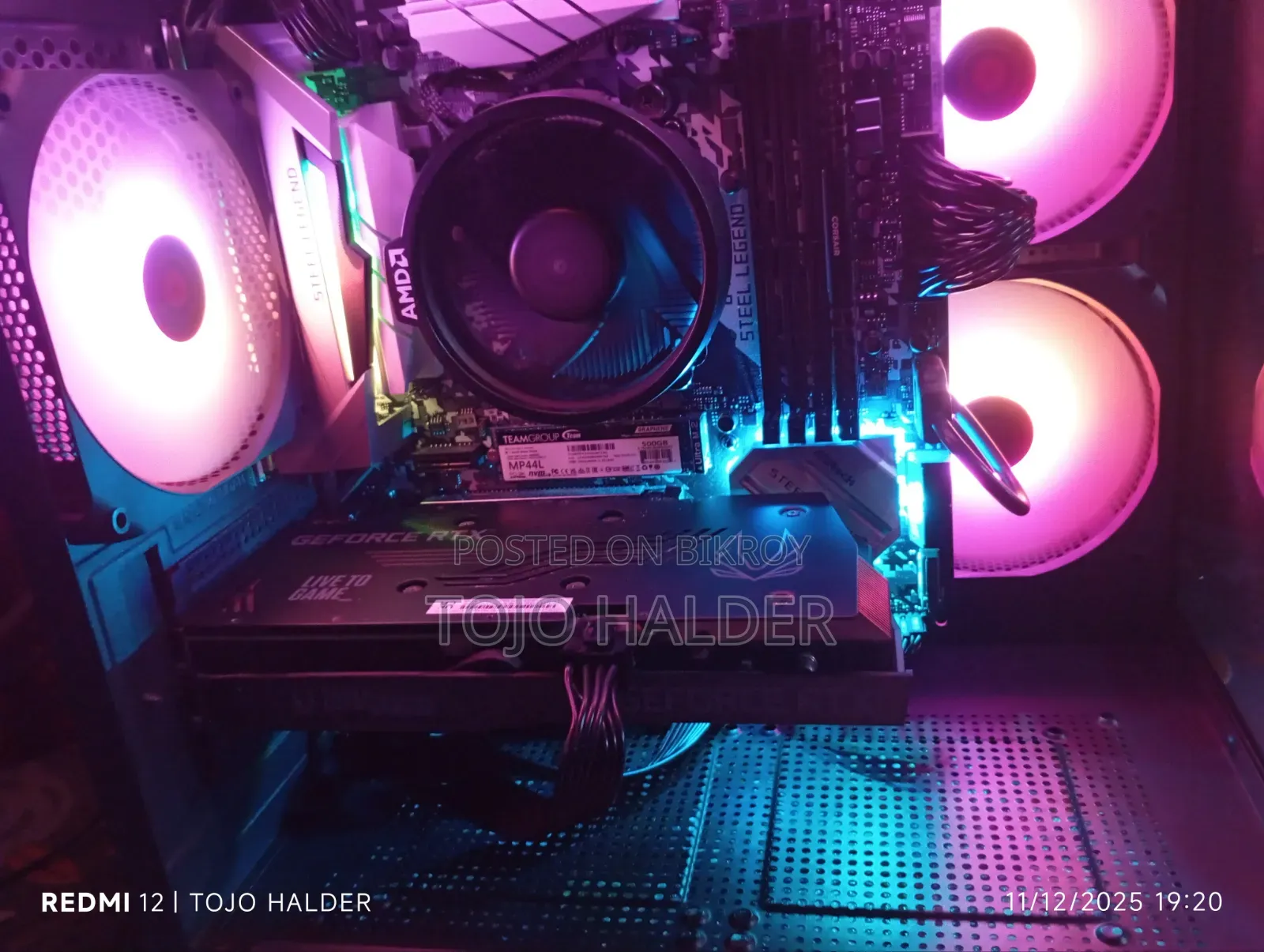 Desktop Computer 16GB AMD Ryzen 7 SSD 512GB