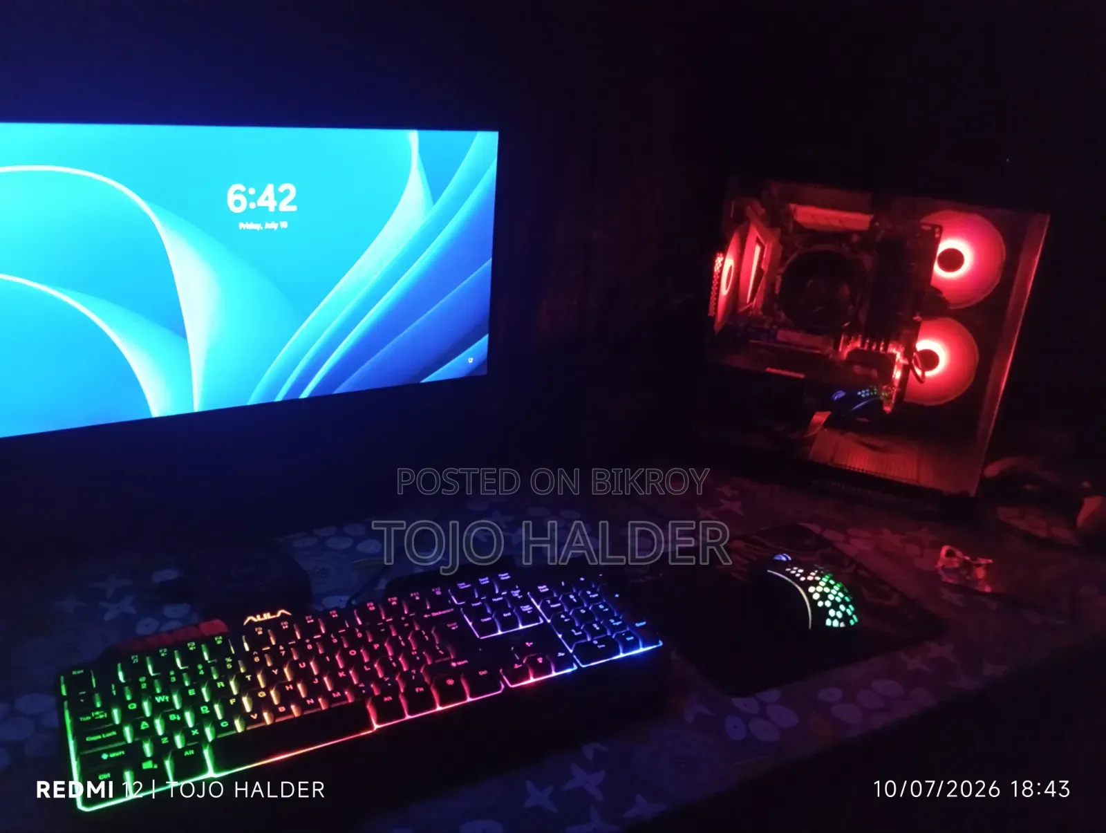 Desktop Computer 16GB AMD Ryzen 7 SSD 512GB