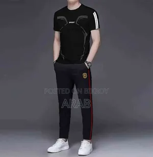 Premium Sports T-shirt Set Product: 1 Tshirt + 1 Trouser