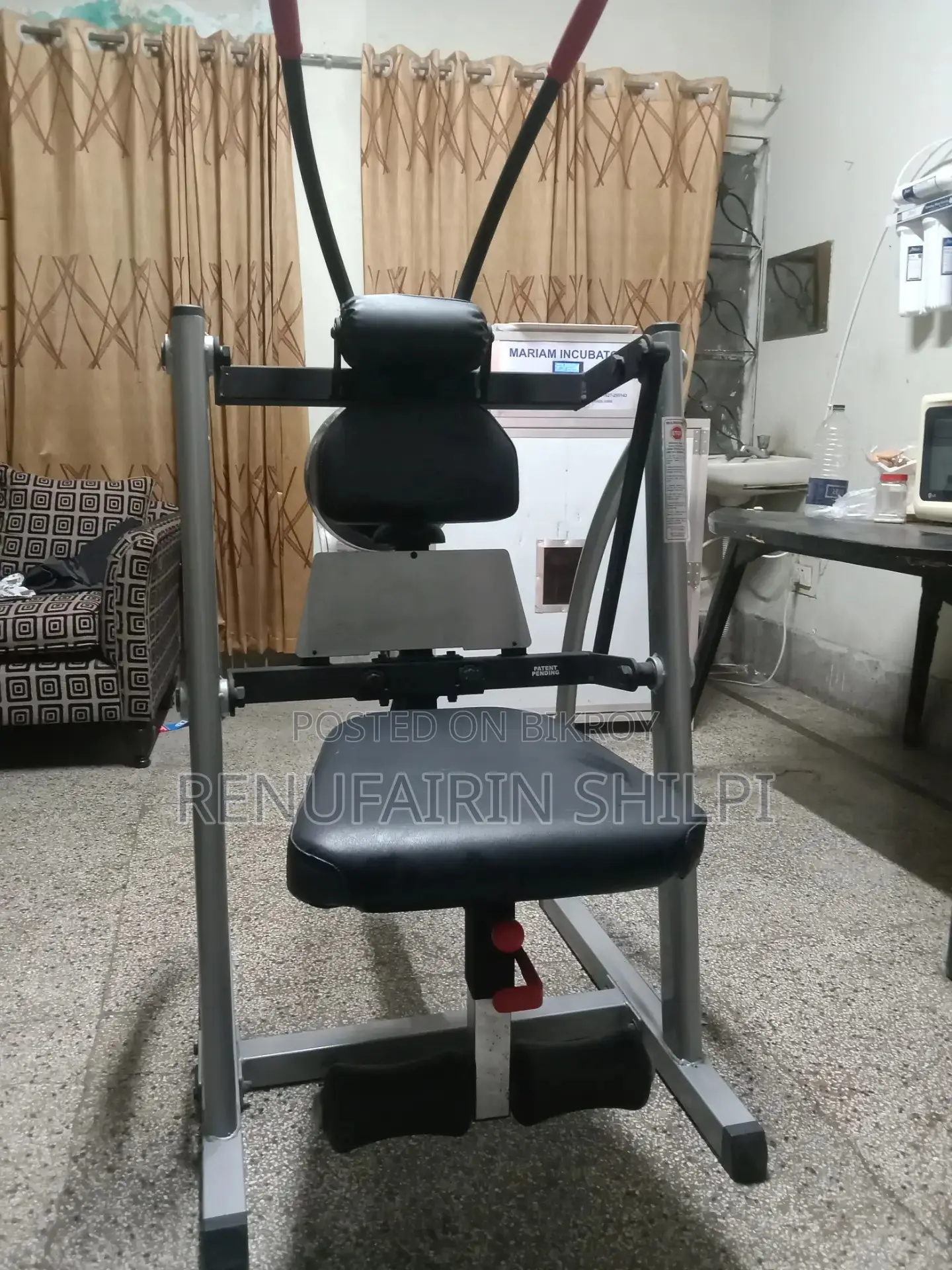 Exercise Steelflex Abdominal Crunch Machine