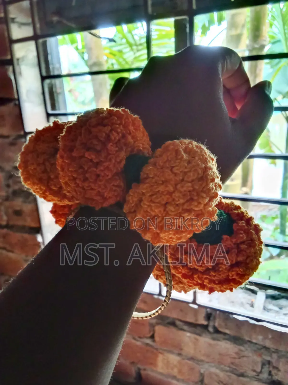 গাঁদা ফুলের গাজরা
