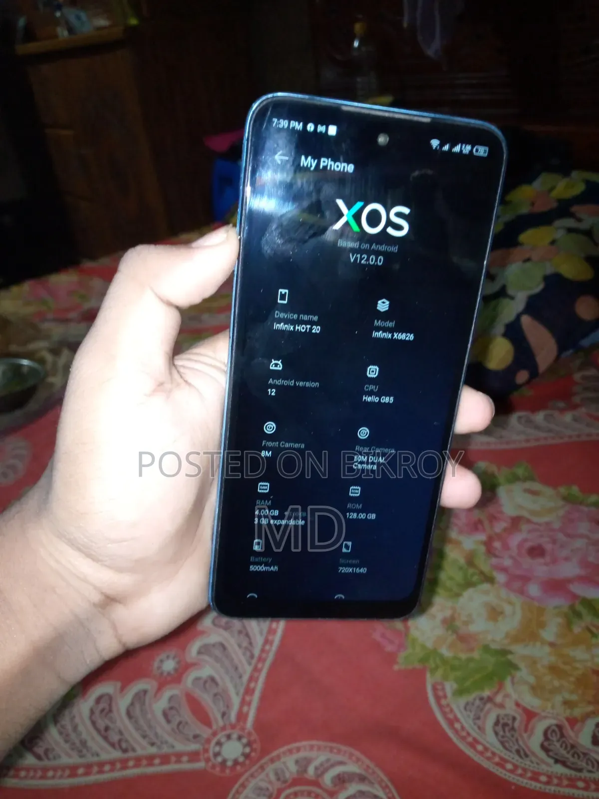 Infinix Hot 20 128 GB Blue