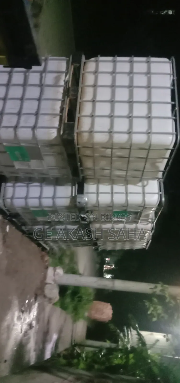 1000 Liter White Tank