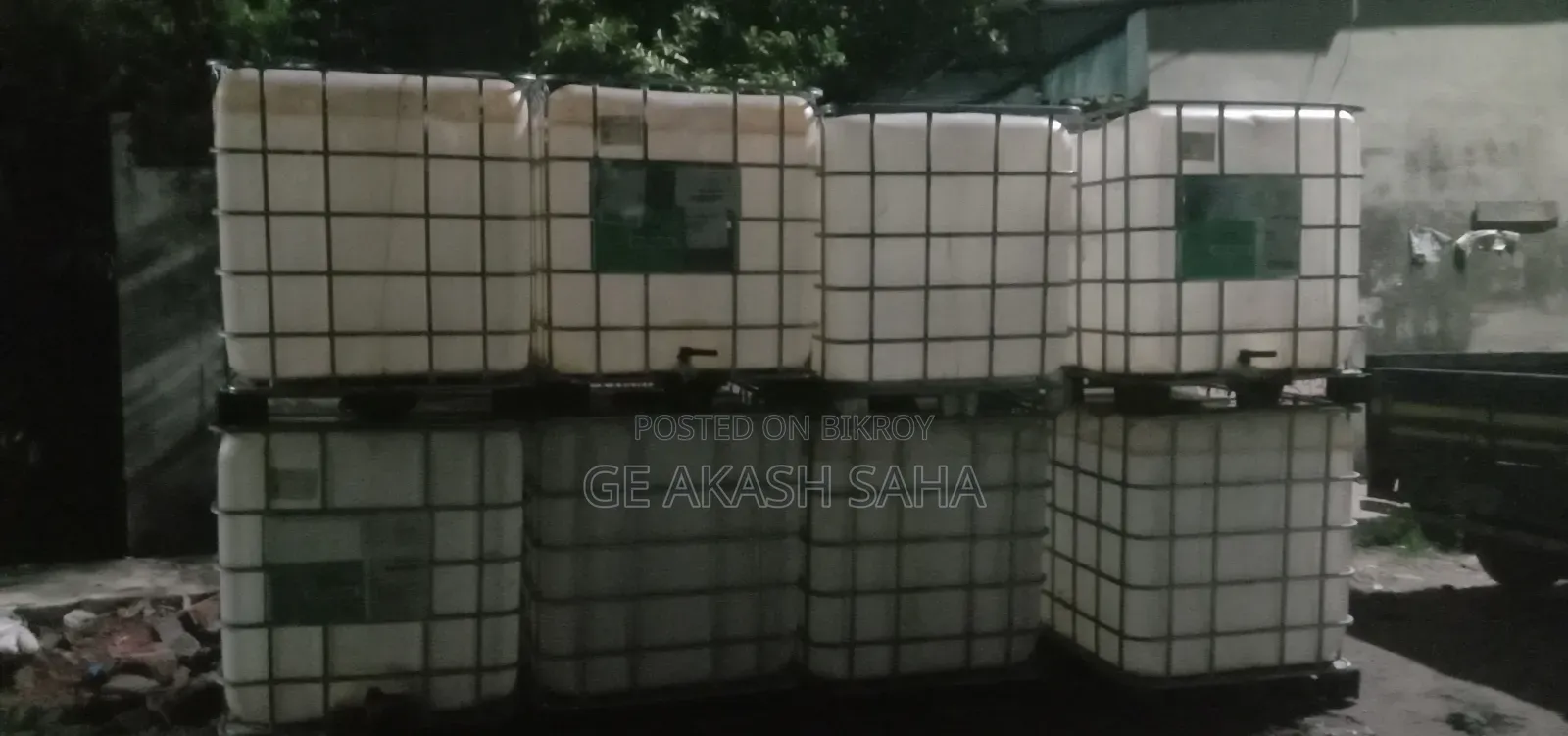 1000 Liter White Tank