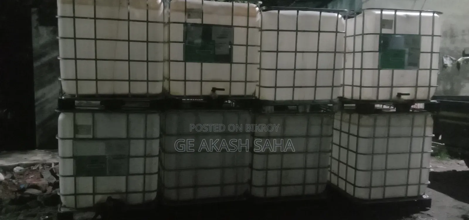1000 Liter White Tank